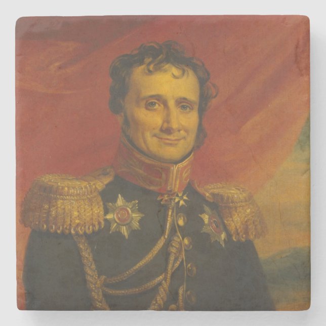 Baron Antoine-Henri Jomini von George Dawe Steinuntersetzer (Vorderseite)