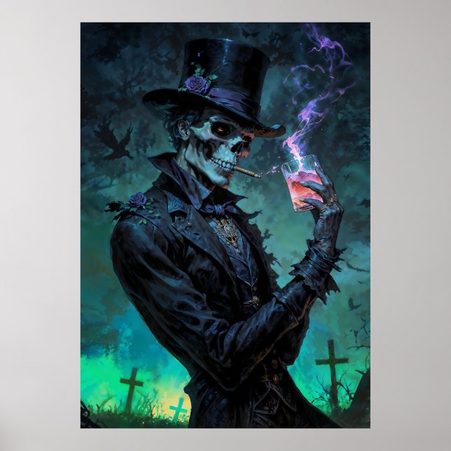 Baron des Nachlebens Poster (Vorne)