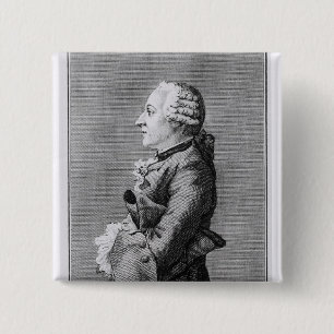 Baron Friedrich Melchior Grimm Button