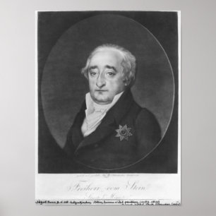 Baron Karl von Stein Poster