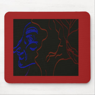 Baron mit roten Haaren aus dem achtzehnten Jahrhun Mousepad