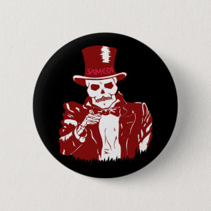 Baron Samedi Button