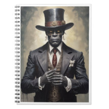 Baron Samedi Gothic Spiral Notizbuch