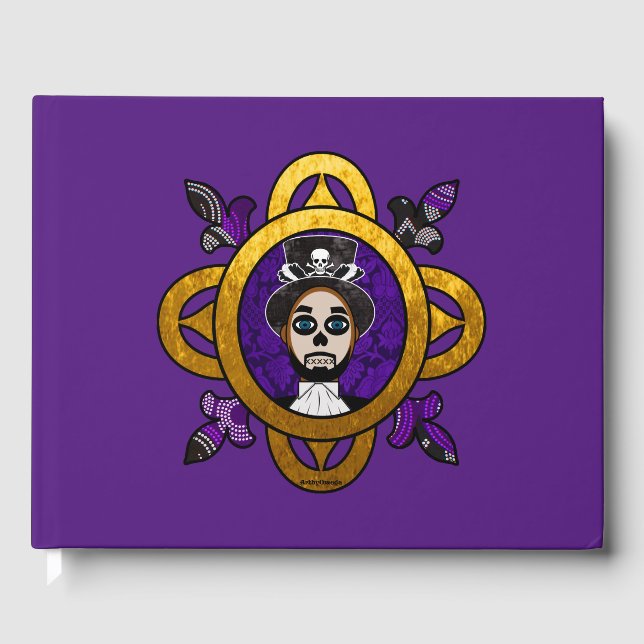 Baron Samedi Portrait Gästebuch (Vorderseite)