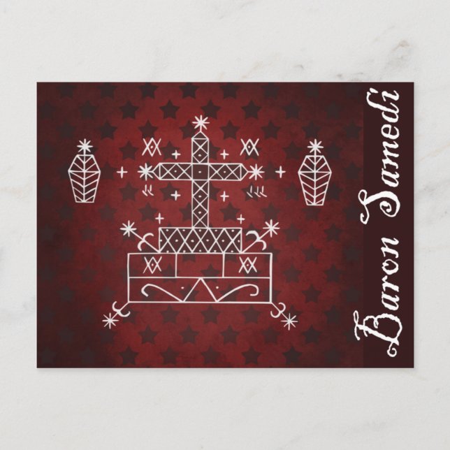 Baron Samedi Postcard Postkarte (Vorderseite)