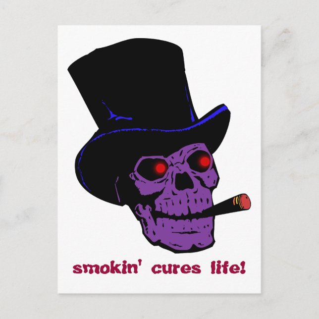 Baron Samedi Postkarte (Vorderseite)