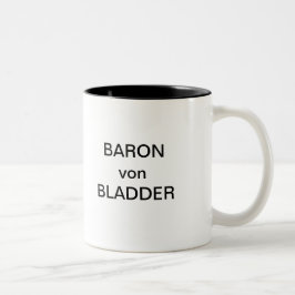 BARON von BLADDER Zweifarbige Tasse
