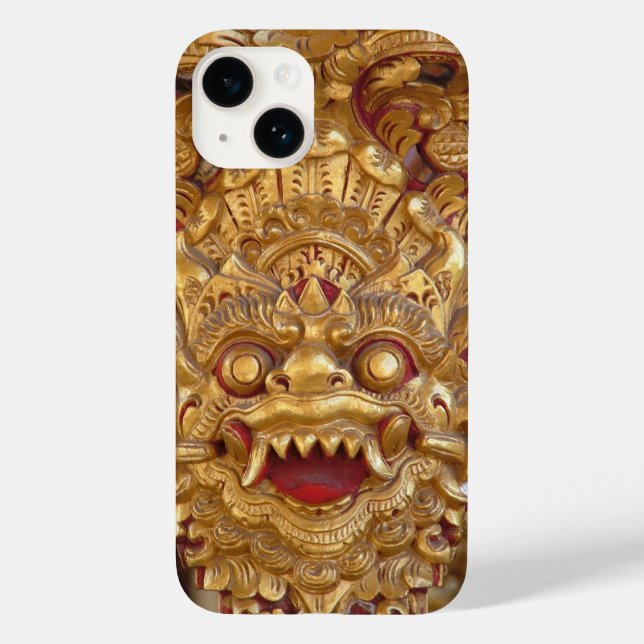 Barong Bali i iPhone Case (Rückseite)