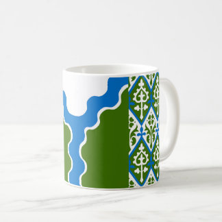 Baronie-Abzeichen der Bevölkerung von Three Rivers Kaffeetasse