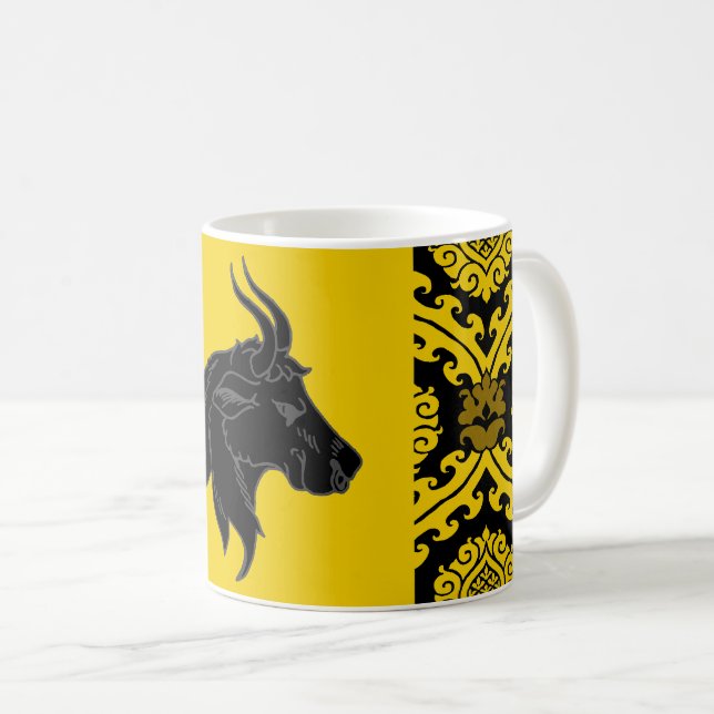Baronie Mag Mor Populace-Abzeichen Kaffeetasse (VorderseiteRechts)