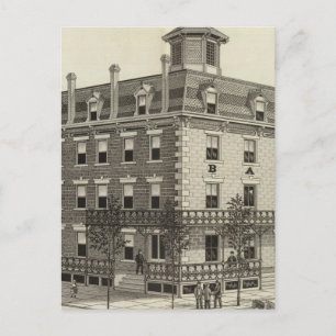 Barons House, Concordia, Kansas Postkarte