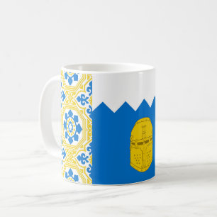 Barony Bronzelm Populace Abzeichen Kaffeemaschine Kaffeetasse