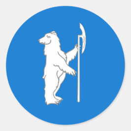 Barony of Bjornsborg Populace Abzeichen Runder Aufkleber