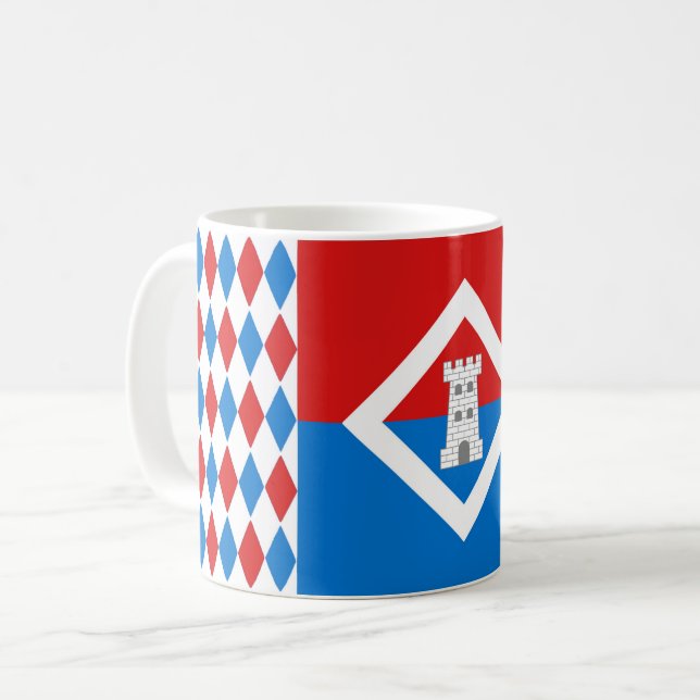 Barony of Caer Mear Populace Abzeichen Kaffeetasse (Vorderseite Links)