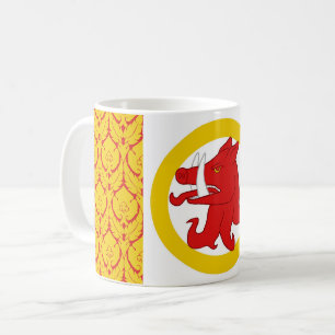 Barony of Coeur d'Ennui Populace Badge de café Mug