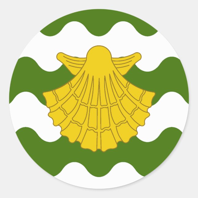 Barony of Lyondemere Populace Abzeichen Runder Aufkleber (Vorderseite)