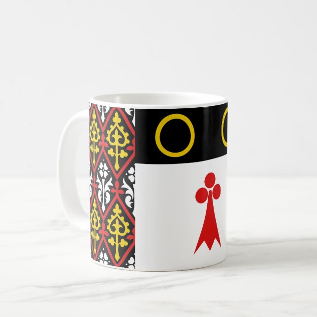 Barony of Naevehjem Populace Abzeichen Kaffeetasse (Vorderseite Links)
