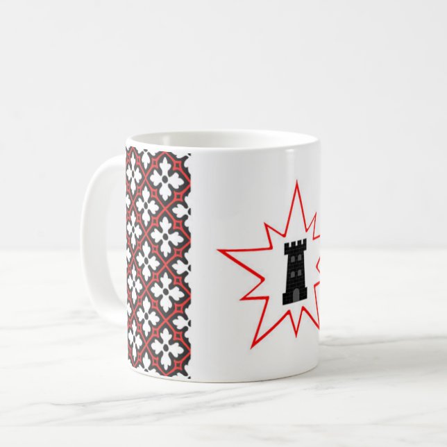 Barony of Northkeep Populace Abzeichen Kaffeetasse (Vorderseite Links)