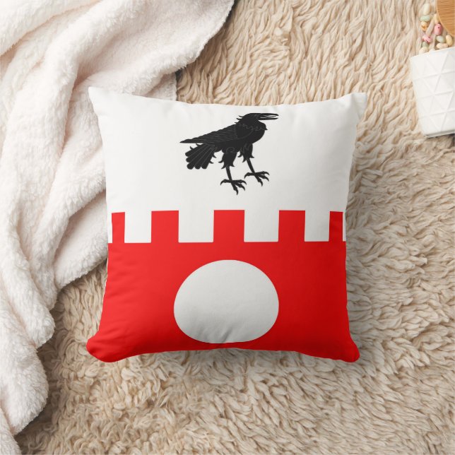 Barony of Raven's Fort Populace Abzeichen Kissen (Decke)