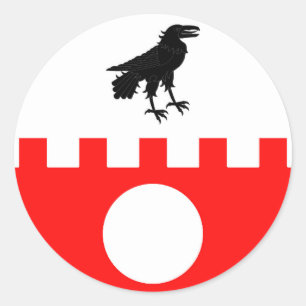 Barony of Raven's Fort Populace Abzeichen Runder Aufkleber