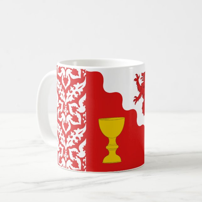 Barony of Rising Waters Populace Abzeichen Kaffeetasse (Vorderseite Links)