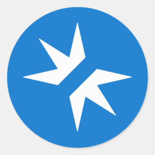 Barony of Rivenstar Populace Abzeichen Runder Aufkleber