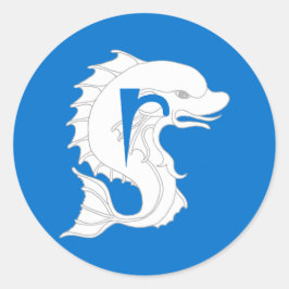 Barony of Ruantallan Populace Abzeichen Runder Aufkleber