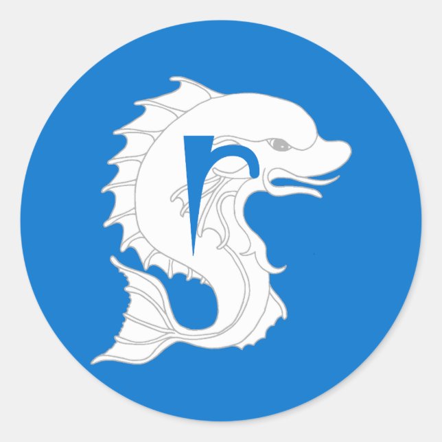 Barony of Ruantallan Populace Abzeichen Runder Aufkleber (Vorderseite)