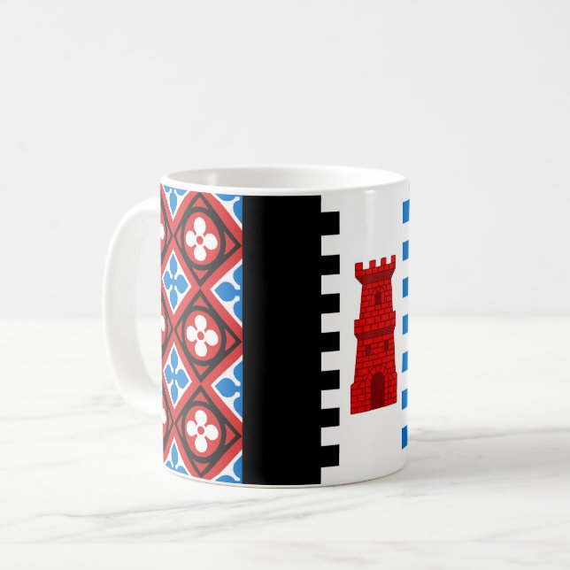 Barony of South Downs Populace Abzeichen Kaffeetasse (Vorderseite Links)