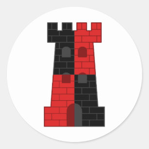 Barony of the Lonely Tower Populace Abzeichen Runder Aufkleber