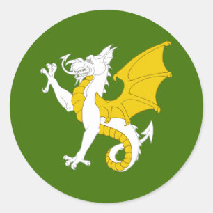 Barony of Wyvernwoode Populace Abzeichen Sticker