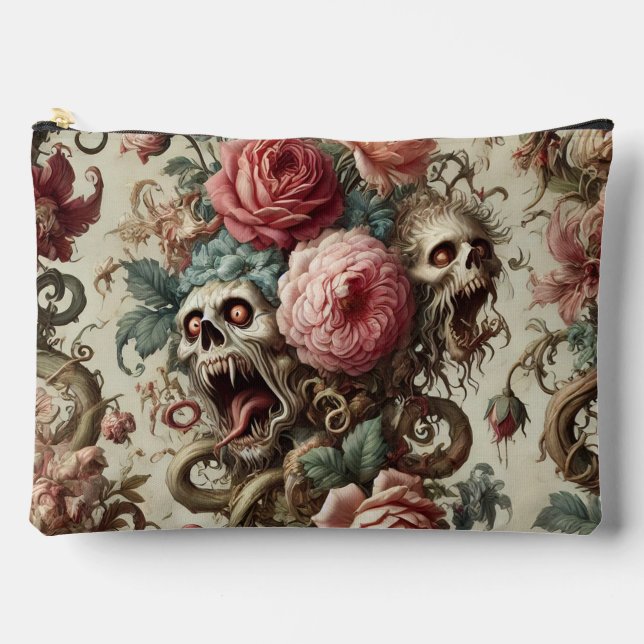 Baroque Aberration – Gothic Victorian Portrait Zubehörtasche (Vorderseite)