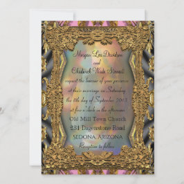 Baroque Barnetcue Formal Einladung zur Hochzeit