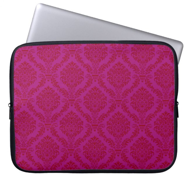 Baroque Damask #12 @ Sonoletre Laptopschutzhülle (Vorderseite)