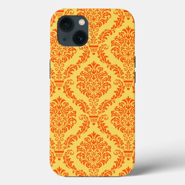 Baroque Damask #4 @ Sonoletre Case-Mate iPhone Hülle (Rückseite)