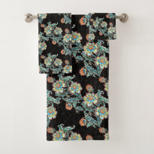Baroque Fleur Ornementale Élégant Mariage