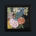 Baroque Floral - Bouquet Erinnerungskiste<br><div class="desc">Barock Floral II von Melissa Wang. Verschiedene,  nahe,  helle Blume im barocken Stil.</div>