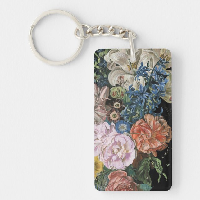 Baroque Floral - Bouquet Schlüsselanhänger (Vorderseite)