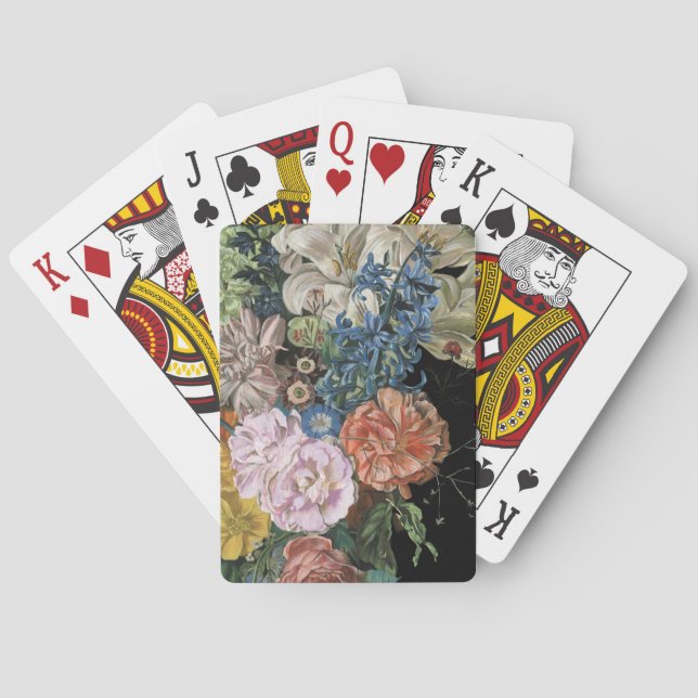 Baroque Floral - Bouquet Spielkarten (Rückseite)