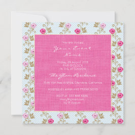 Baroque Marie Antoinette Blumenpastete Rosen Einladung