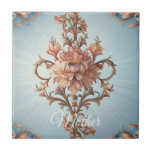 Baroque Rose  Fliese<br><div class="desc">Add a personalized touch to your space with our customizable Baroque Rose tiles — perfect for home decor,  gifts,  and creative design projects.</div>