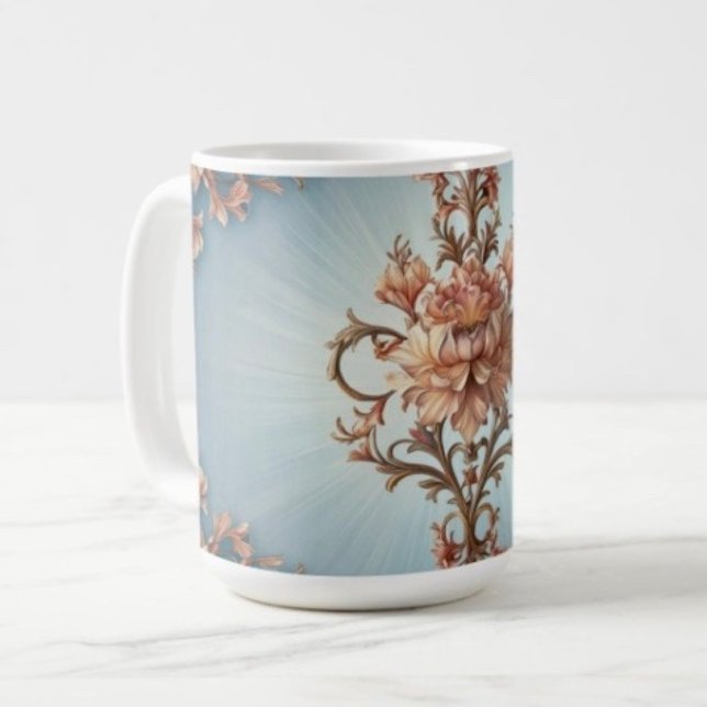 Baroque Rose Mug (Créateur téléchargé)