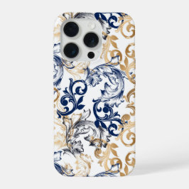 Baroque-Style Retro Classic Pattern iPhone 15 Pro Hülle