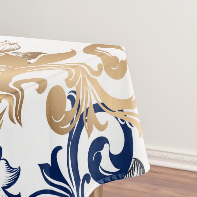 Baroque-Style Retro Classic Pattern  Tischdecke (Beispiel)