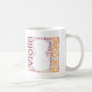 Baroque Violon Cloud mug