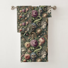 Baroquing Boundaries - Gotisch Viktorianisch Badhandtuch Set