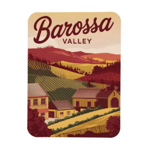 Barossa Valley Vintage Magnet