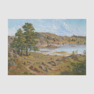 Barösund von Frans Maexmontan Seidenpapier