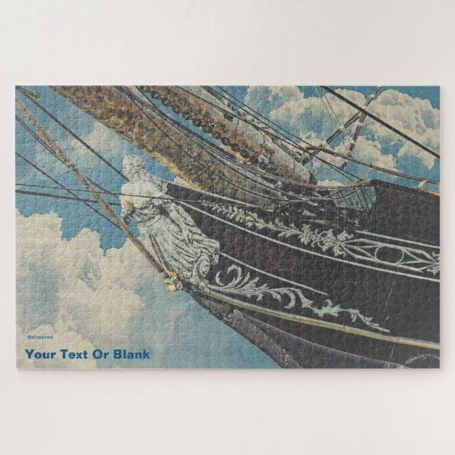 Barque Elissa Figurhead (Horizontal)