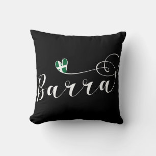 Barra Heart Flag, Barraigh, Äußere Hebriden Kissen